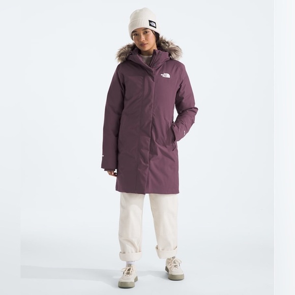 The North Face Parka Women’s Arctic Parka color midnight mauve - Picture 1 of 14